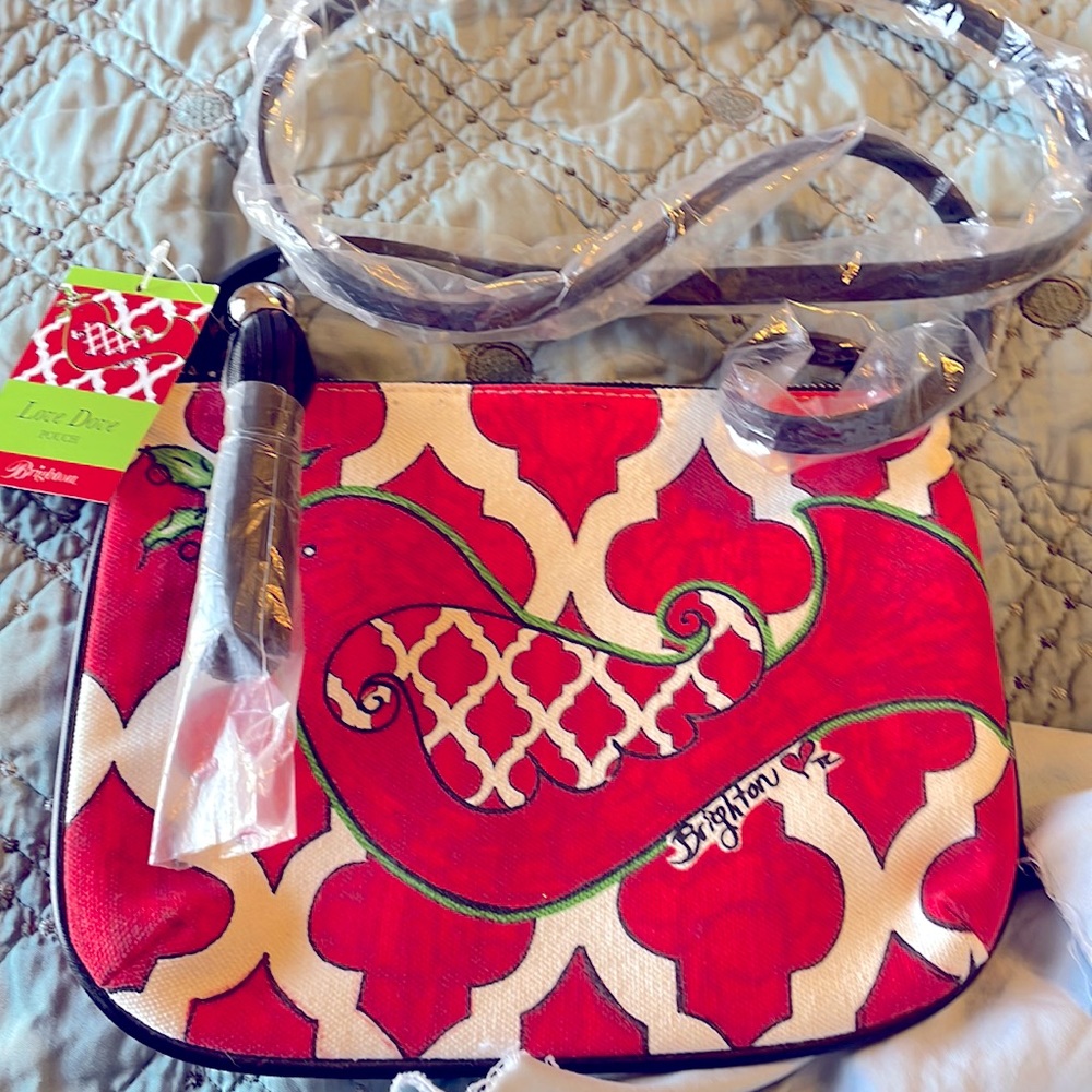 BRIGHTON Love Dove Crossbody Purse